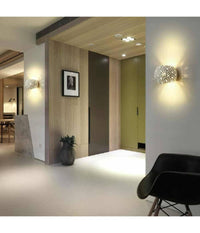 Applique Da Parete In Gesso Tondo Up E Down Verniciabile Contemporanee G9 Gs-e42         