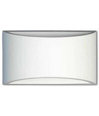 Applique Da Parete In Gesso Verniciabile Doppia Luce G9 Lampada Moderna Gs-e14         