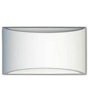 Applique Da Parete In Gesso Verniciabile Doppia Luce G9 Lampada Moderna Gs-e14         