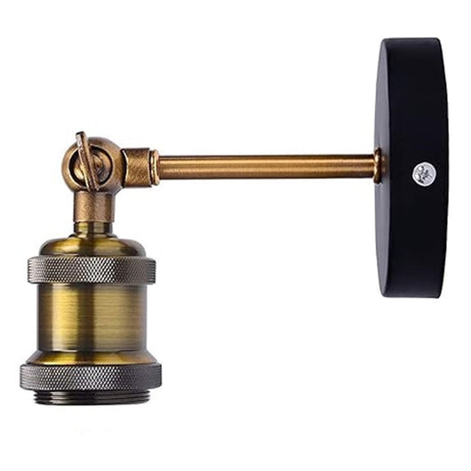 Trade Shop - Applique Da Parete Lampada Vintage Industriale Luce Regolabile Portalampada E27 13868         