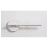 Trade Shop - Applique Da Parete Led 13 W Lineare Orientabile Bianco Lampada Luce Fredda 50377         