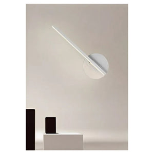 Trade Shop - Applique Da Parete Led 13 W Lineare Orientabile Bianco Lampada Luce Fredda 50377         