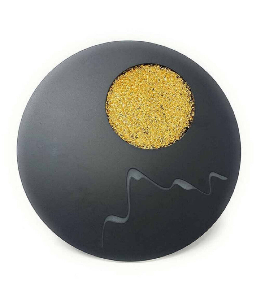 Applique Da Parete Led 16w Moderno Retroilluminato Tondo 3 Tonalità  Luce E48-n3c         