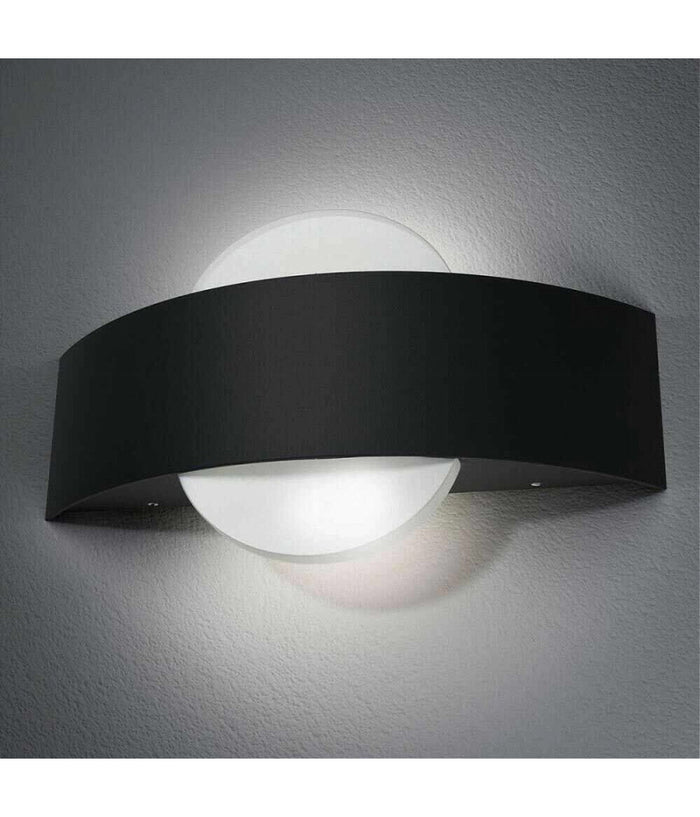 Applique Da Parete Led 8 W Doppia Emissione Luce Tre Colorazioni Di Luce E17-n3c         