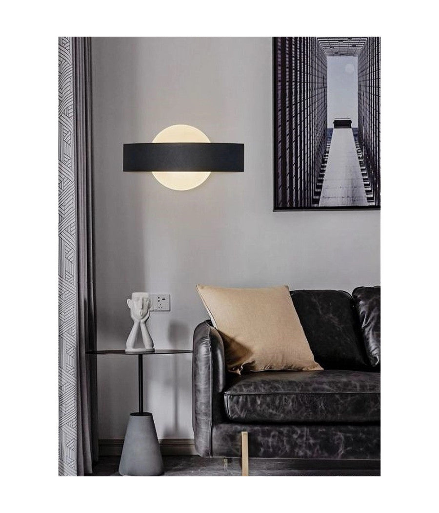 Applique Da Parete Led 8 W Doppia Emissione Luce Tre Colorazioni Di Luce E17-n3c         