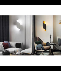 Applique Da Parete Led Attacco G9 Doppia Luce Lampada Design Moderno Spirale E53         