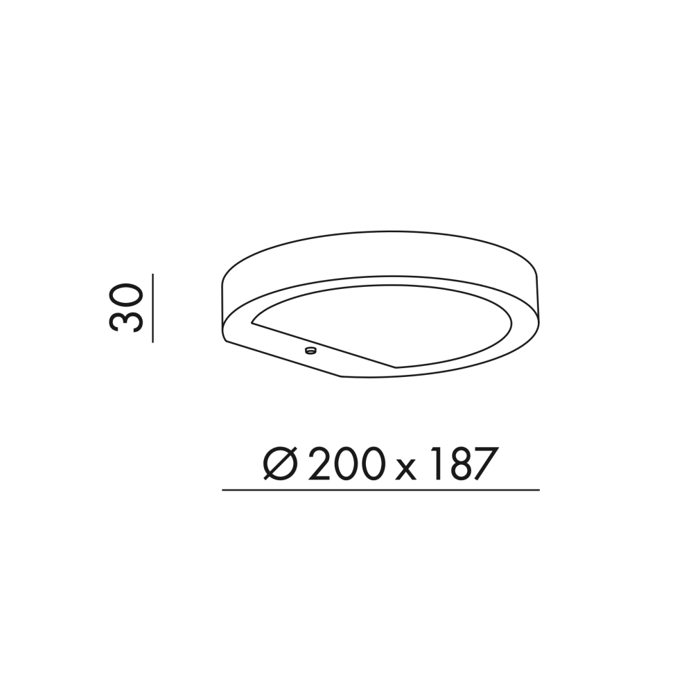 Applique da parete Nap solare antracite a led da 2,2w a batteria IP54