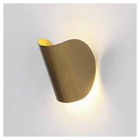 Trade Shop - Applique Da Parete Oro In Metallo Lampada Attacco G9 Design Moderno Ip20 32743         