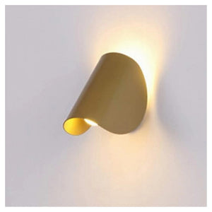 Trade Shop - Applique Da Parete Oro In Metallo Lampada Attacco G9 Design Moderno Ip20 32743         