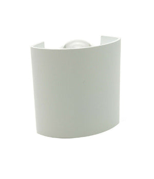 Trade Shop - Applique Da Parete Ovale Led Cob Esterno 3w Doppia Emissione Lampada Ip65 Es48 -