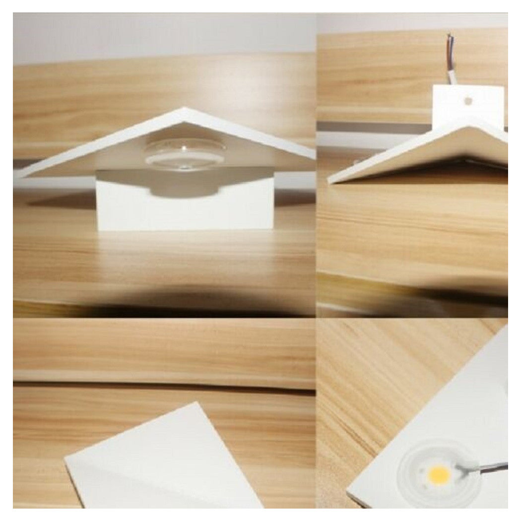 Trade Shop - Applique Da Parete Per Interni Con Led A Luce Bianca Naturale 4000k In Alluminio -
