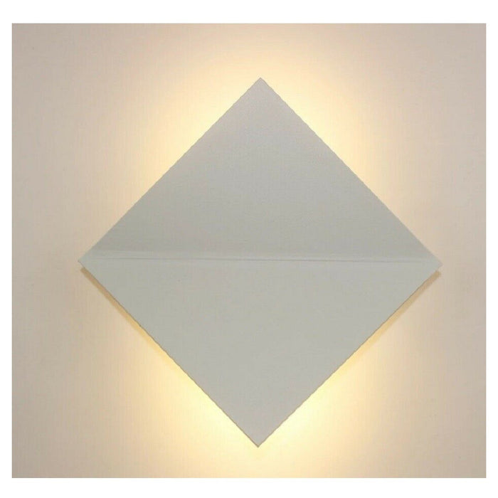 Trade Shop - Applique Da Parete Per Interni Con Led A Luce Bianca Naturale 4000k In Alluminio -