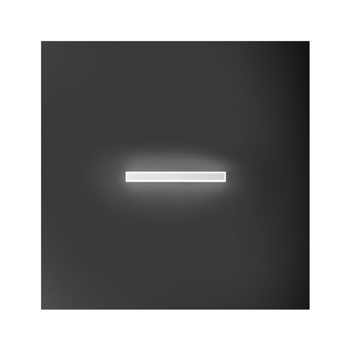 Applique da parete WALLY a led in alluminio 19W 3000K Perenz 82.5 cm Bianca