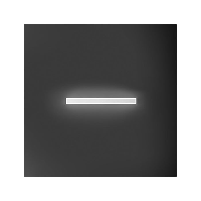 Applique da parete WALLY a led in alluminio 22W 3000K Perenz 100 cm Bianca