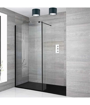 Trade Shop - Applique Da Soffitto A Cilindro Esterno Moderno Lampada Plafoniera Gu10 Ip54 H94 - Nero