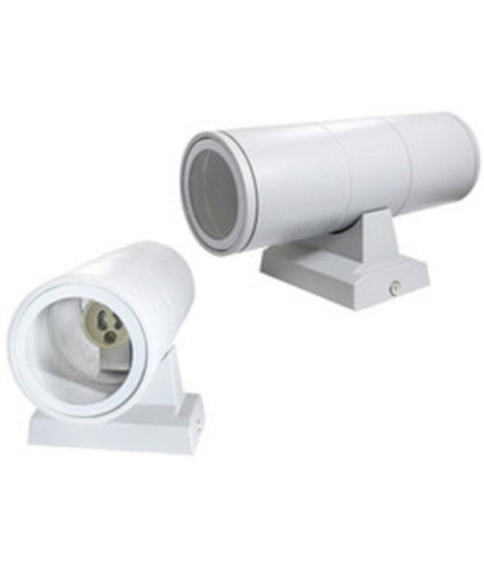 Applique Doppia Emissione A Parete Giardino Esterno Ip55 Portalampada Gu10 Es01  Grigio       