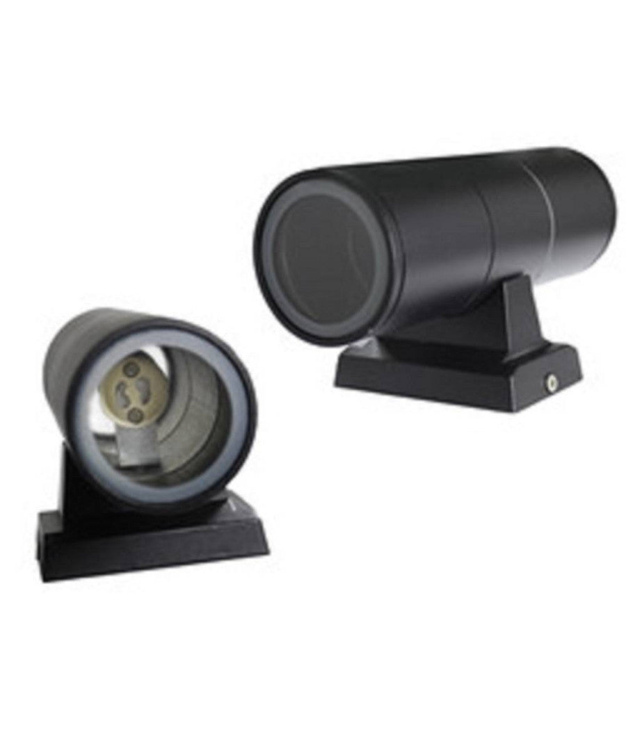 Applique Doppia Emissione A Parete Giardino Esterno Ip55 Portalampada Gu10 Es01         