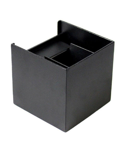 Applique Doppia Emissione Led Cob 12 W Esterno Luce 4000k 3000k 6500k Es46 Nero         