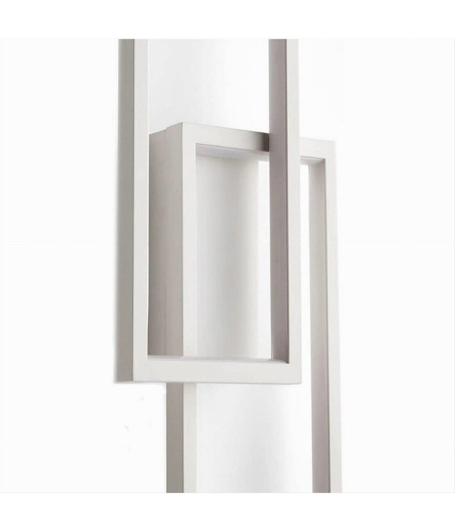 Applique Doppio Rettangolo 32 W Da Parete Abat Jour 3 Temperature Luce Aq25-b3c         