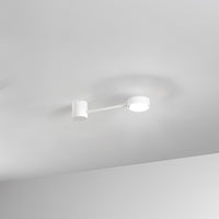 Lampada da parete Eclipsia bianca - 325x85x64mm GX53 - Applique da muro in metallo elegante