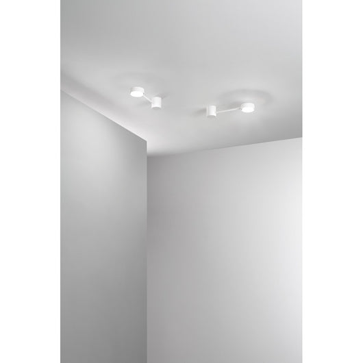 Lampada da parete Eclipsia bianca - 325x85x64mm GX53 - Applique da muro in metallo elegante