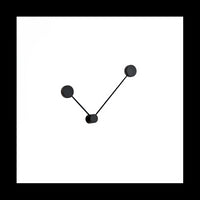 Lampada da parete Eclipsia nera - 325x520x64mm 2xGX53 - Applique in metallo due bracci - Braccio lungo a destra