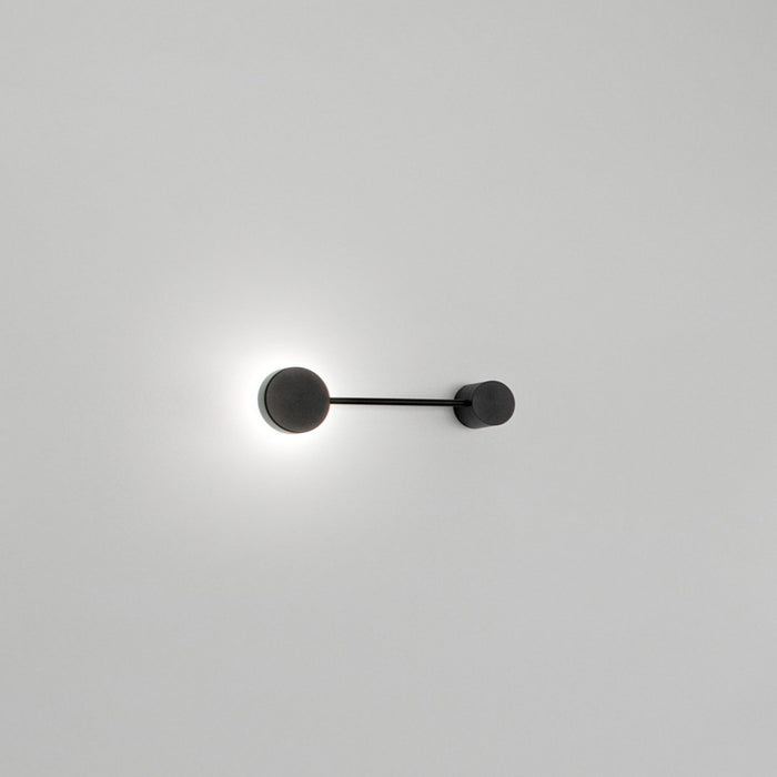 Lampada da parete Eclipsia nera - 325x85x64mm GX53 - Applique da muro in metallo elegante