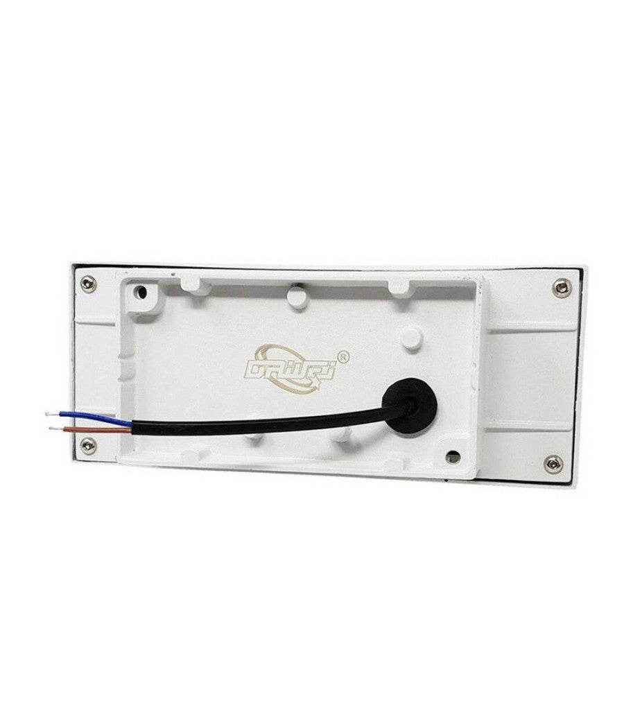 Applique Esterno 2 Vie E27 Max 60 Lampada Faretto Da Parete Luce Plafoniera 910         