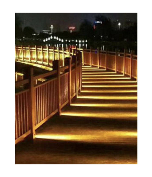 Applique Esterno Grigio 4w Impermeabile Ip65 Segnapassi Luce Fredda O Calda Es47         