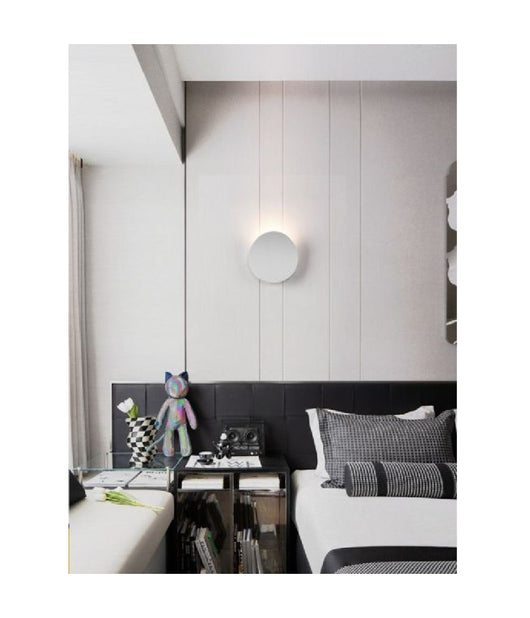 Applique Esterno Interno Led Cob A Parete Ip65 Luce Calda Fredda Naturale Es65-b  -bianco Naturale      -