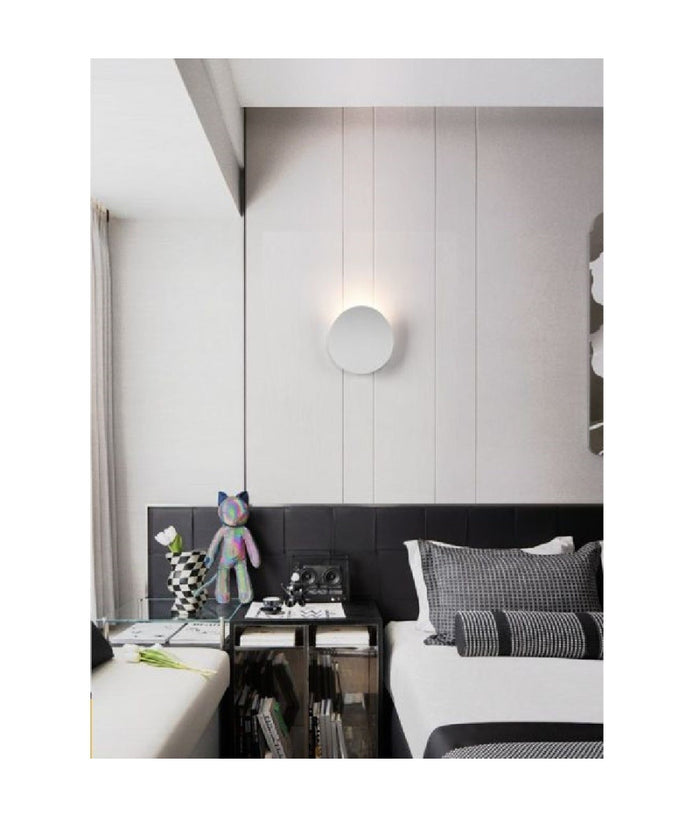 Applique Esterno Interno Led Cob A Parete Ip65 Luce Calda Fredda Naturale Es65-b  -bianco Naturale      -