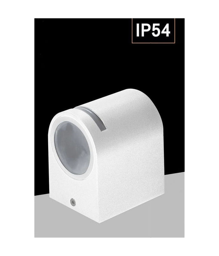 Applique Esterno Parete Facciate Giardino Lampada Muro Attacco Gu10 Ip54 Gn-wl061         