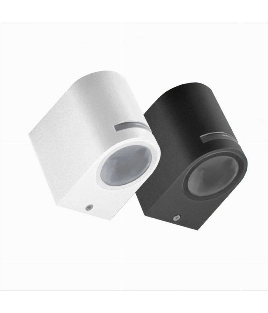 Applique Esterno Parete Facciate Giardino Lampada Muro Attacco Gu10 Ip54 Gn-wl061         