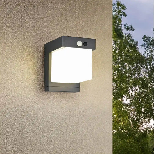 LÚZETE - APPLIQUE ESTERNO SOLARE 5,5W 4000K SENSORE IP44 CORIANDER