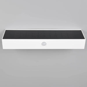 LÚZETE - APPLIQUE ESTERNO SOLARE IBRIDO 6W 4000K SENSORE IP44 BIANCO SUNDEW