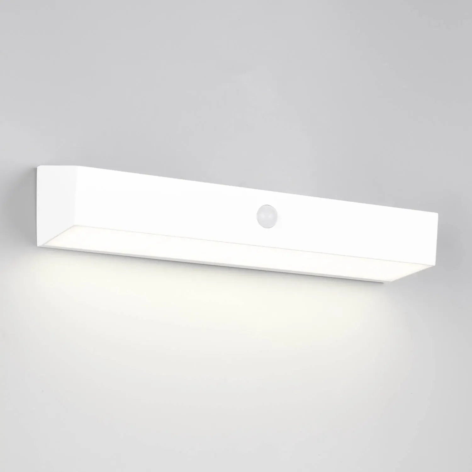 LÚZETE - APPLIQUE ESTERNO SOLARE IBRIDO 6W 4000K SENSORE IP44 BIANCO SUNDEW
