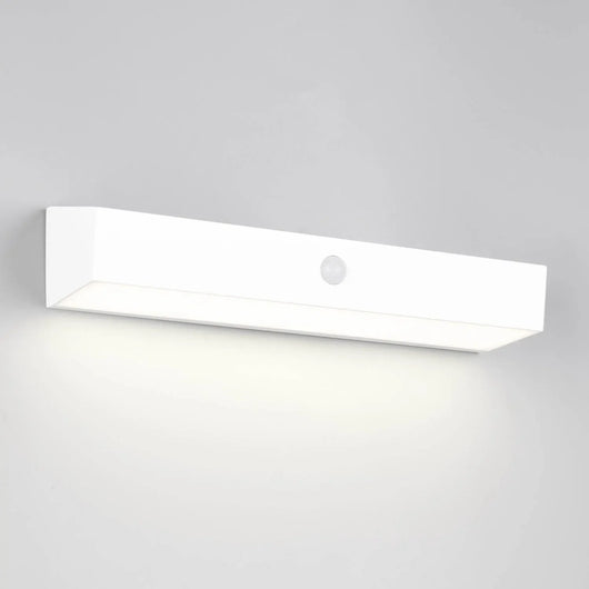 LÚZETE - APPLIQUE ESTERNO SOLARE IBRIDO 6W 4000K SENSORE IP44 BIANCO SUNDEW