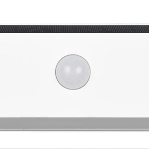 LÚZETE - APPLIQUE ESTERNO SOLARE IBRIDO 6W 4000K SENSORE IP44 BIANCO SUNDEW