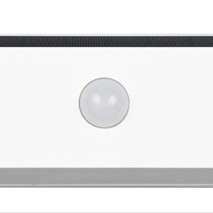 LÚZETE - APPLIQUE ESTERNO SOLARE IBRIDO 6W 4000K SENSORE IP44 BIANCO SUNDEW