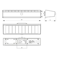 LÚZETE - APPLIQUE ESTERNO SOLARE IBRIDO 6W 4000K SENSORE IP44 BIANCO SUNDEW