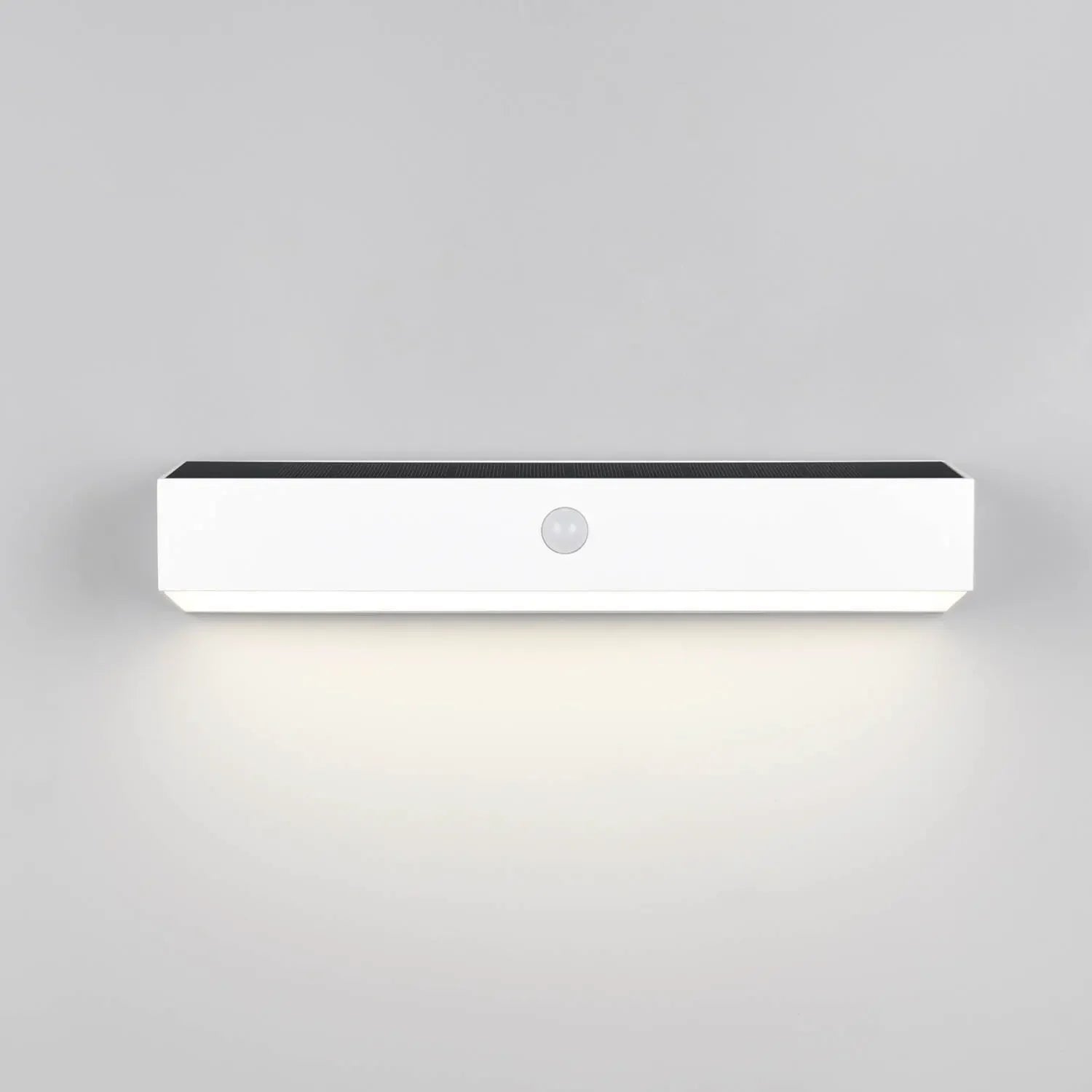 LÚZETE - APPLIQUE ESTERNO SOLARE IBRIDO 6W 4000K SENSORE IP44 BIANCO SUNDEW