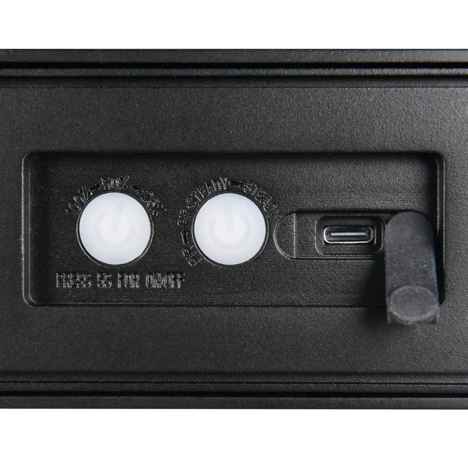 LÚZETE - APPLIQUE ESTERNO SOLARE IBRIDO 6W 4000K SENSORE IP44 NERO SUNDEW