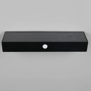 LÚZETE - APPLIQUE ESTERNO SOLARE IBRIDO 6W 4000K SENSORE IP44 NERO SUNDEW