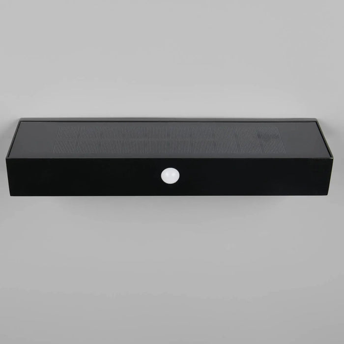LÚZETE - APPLIQUE ESTERNO SOLARE IBRIDO 6W 4000K SENSORE IP44 NERO SUNDEW