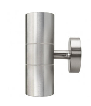 Applique Faretto Plafoniera Doppio Faretto Fascio Dw Acciaio Luce Muro Ip65         