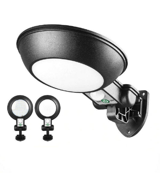 Applique Faro Lampione Pannello Solare Fotovoltaico Sensore Movimento Jx-166         