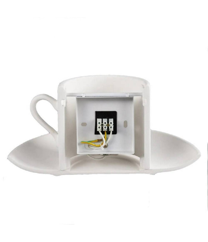 Applique Gesso A Forma Di Tazza Da Caffè A Parete Verniciabile Attacco G9 Gs-e85         