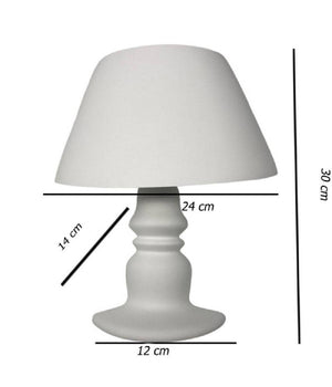 Applique In Gesso A Forma Lume A Parete Verniciabile Lumetto Attacco E14 Gs-e84         