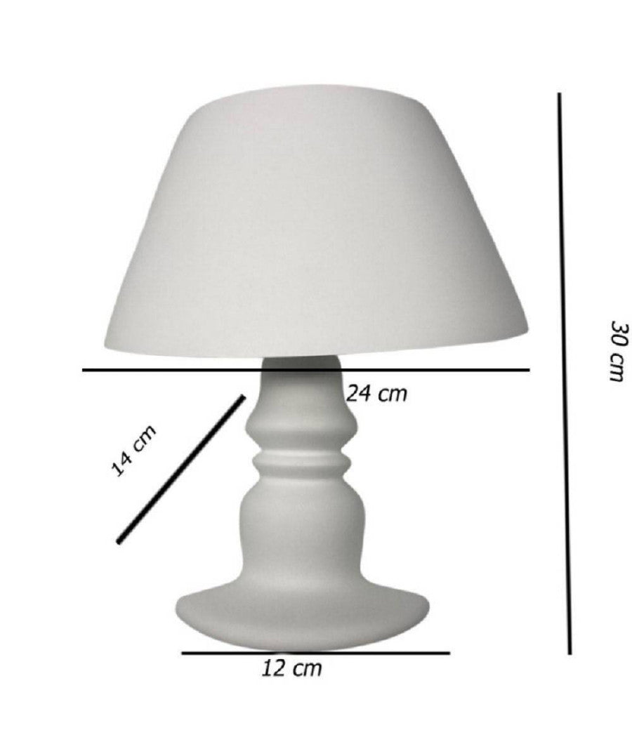 Applique In Gesso A Forma Lume A Parete Verniciabile Lumetto Attacco E14 Gs-e84         