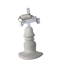 Applique In Gesso A Forma Lume A Parete Verniciabile Lumetto Attacco E14 Gs-e84         